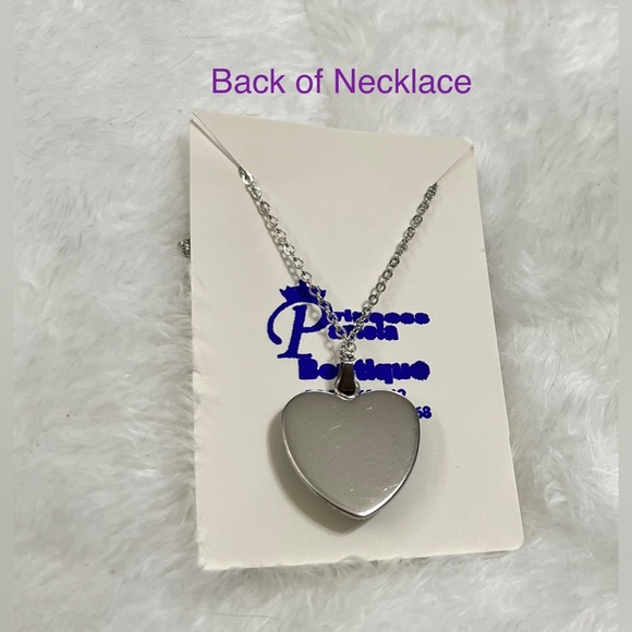 TT-Unicorn Cat and Rainbow Heart Necklace - Picture 4 of 10